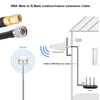 RF20020 | 600mm LMR240 Coaxial Cale with SMA Male Connector to N Male Connector