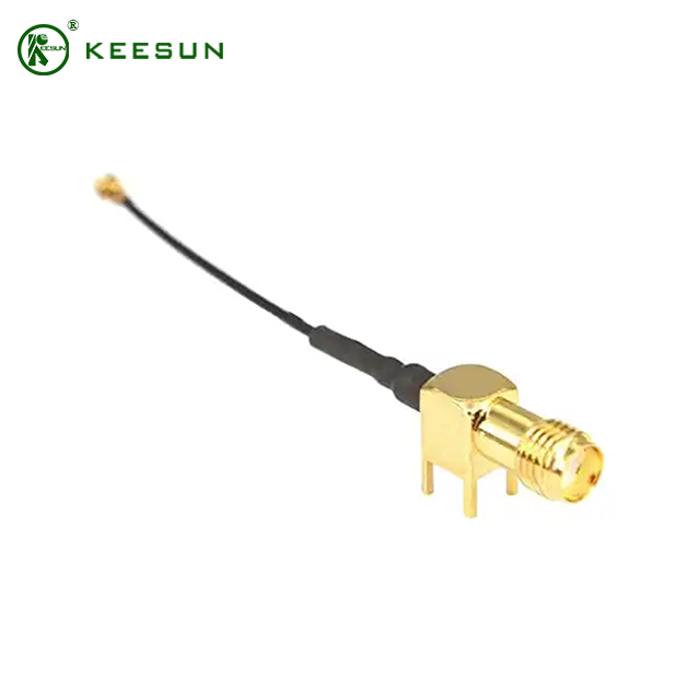 RF10003 | Right Angle SMA Female to I-PEX with RF1.13 Coaxial Cable