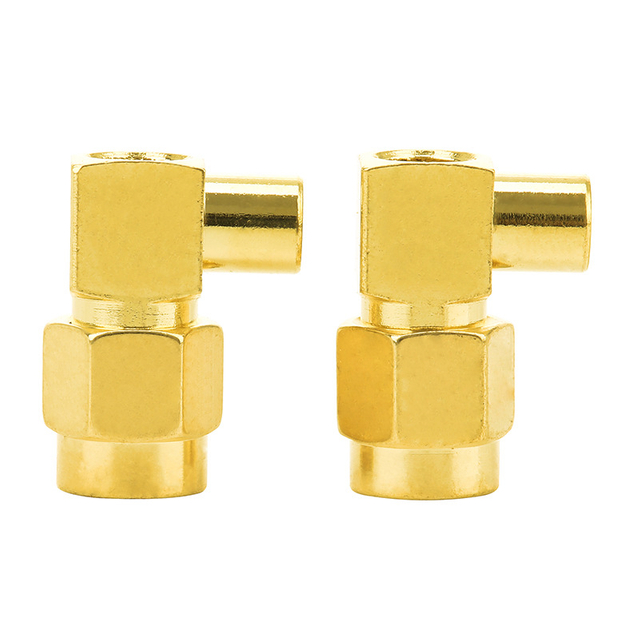 SMA curved male head internal screw and internal needle Connect the semi-steel and semi-flexible cable RG402 Line 086