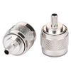 Conector RF de N-Male, conector de antena de oratación n tipo N de tipo N, conectado a RG58/RG142