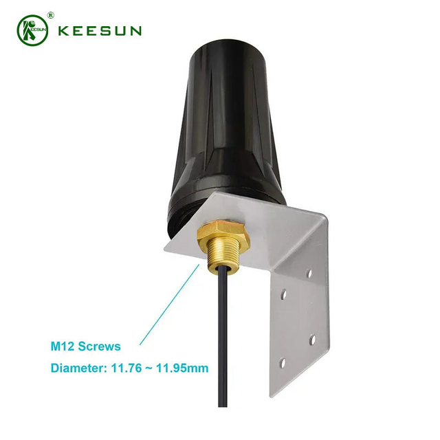 GP00032 | 1m RG174 Cable 698-960/1710-2700MHz 5dBi Mushroom Antenna with SMA Male Connector