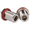 Rf coaxial connector TNC-KF-1.5 window TNC female seat flange with four-hole crimping RG316 Line RG174