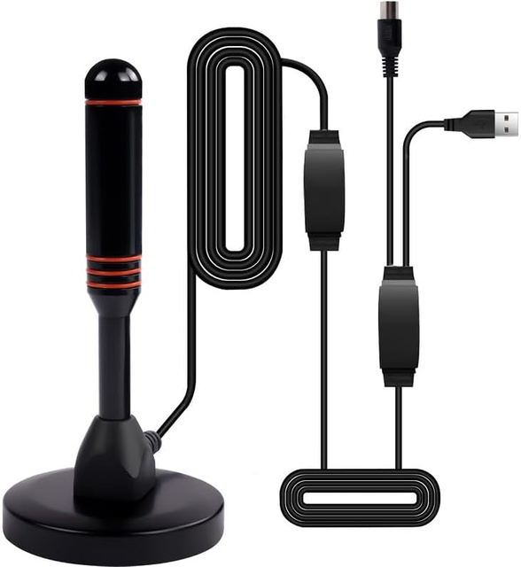 Detachable Suction Cup Terrestrial Wave Digital Indoor TV Set-top Box Wifi Antenna 