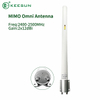 2400-2500MHz 2x12dbi သည်ပြင်ပအတွက်မြင့်မားသော FibRoof ဖိုက်စတီးစ်ဖာထောအန်နာ