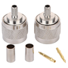 Conector RF de N-Male, conector de antena de oratación n tipo N de tipo N, conectado a RG58/RG142