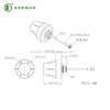 GP00021 |GPS/GNSS Antenna with 1m RG174 Cable to SMA Male