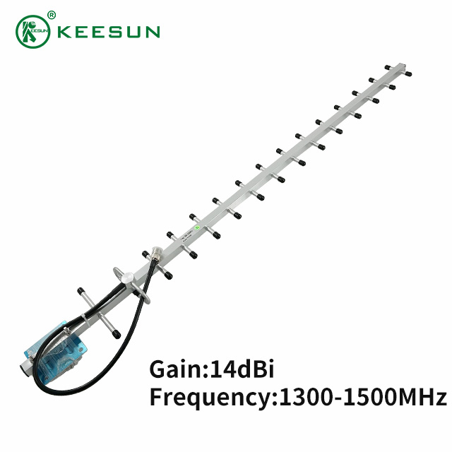 1300-1500MHz 4G 5G 14dBi Wide Range Outdoor Yagi Omni - directional Base Station Antenna