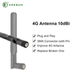 EX20055 | 2.4G 2dBi Rubber Antenna with RP-SMA(M) Straight Connector 