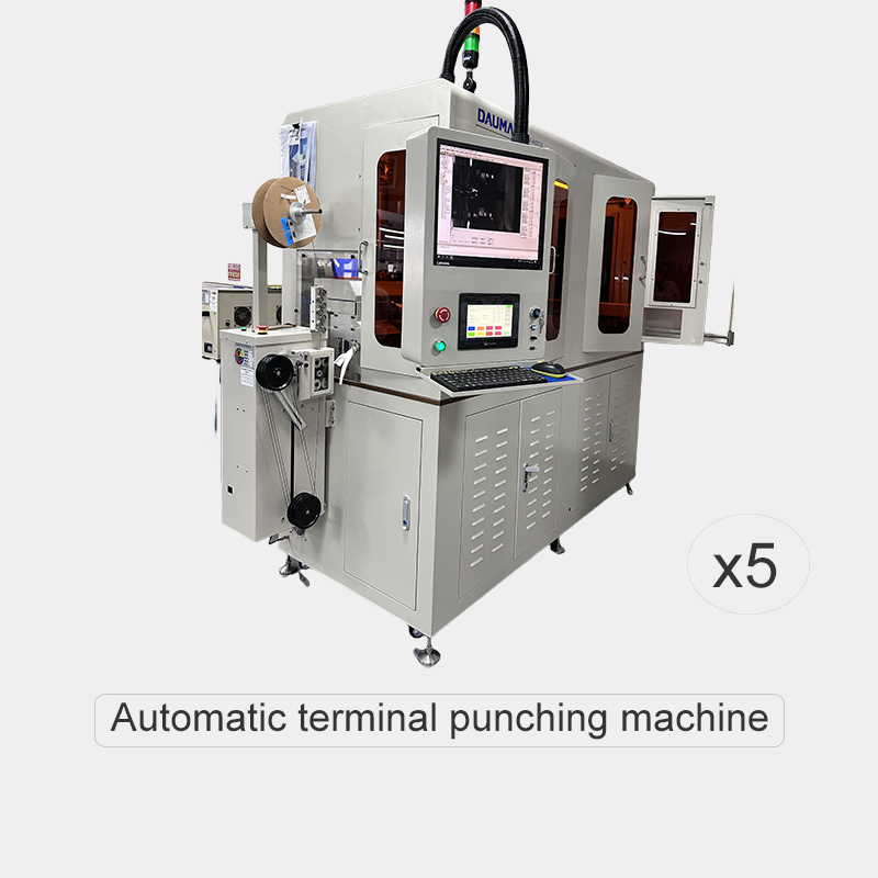 Automatic terminal punching machine