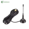 SU00001 | 2.4GHz & 5.8GHz Magnetica Antenna with 1m RG174 Coaxial Cable to SMA Male Connector