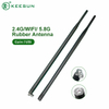 2.4G/5.8G 5G Wifi 5dbi Omni Rubber Antenna