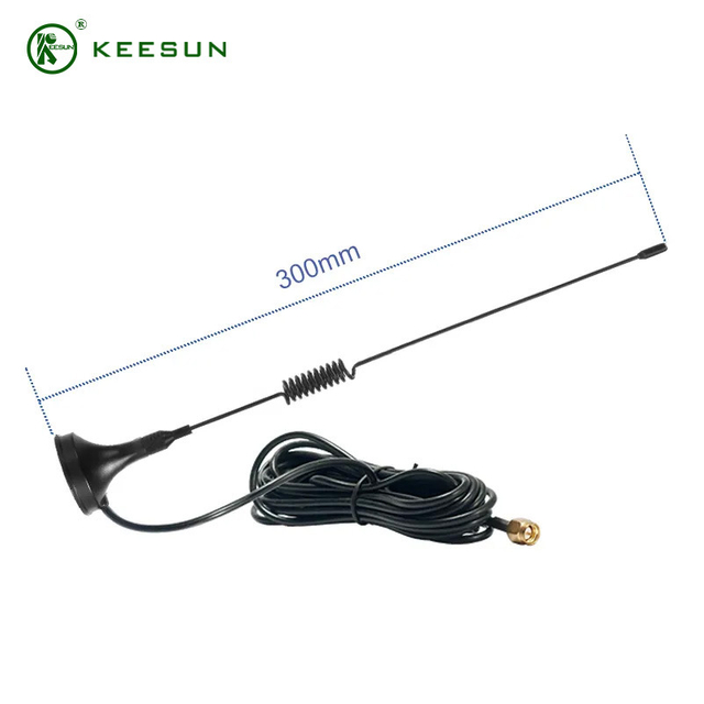 SU00020 | 170-840MHz 3dBi Stick antenna with RG174 Cable to SMA Connector