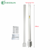 2400-2500MHz 2x12dbi သည်ပြင်ပအတွက်မြင့်မားသော FibRoof ဖိုက်စတီးစ်ဖာထောအန်နာ