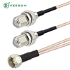 RF20003 | PR SMA Male To SMA Female with RG178 Cable