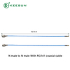 Low Loss RG141 Coaxial Cable RP-SMA Male