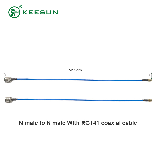 Low Loss RG141 Coaxial Cable RP-SMA Male
