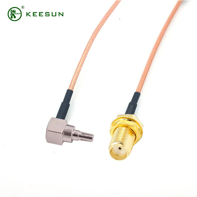 RF10011 | CRC9 Male to SMA Female RG178 with Coaxial Cable