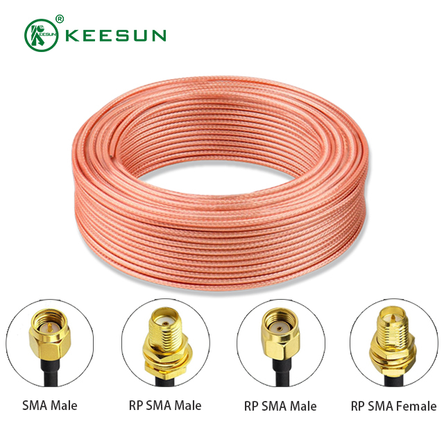 RF10055 | SMA Female Connector to SMA Male connector with RG 178 Coaxial Cable