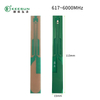 617-6000MHz Wideband Wideband PCB Tertanam Antena Smart Fleksibel dengan Konektor U.FL/MHF | 1.13mm kabel RF rendah kerugian 