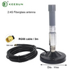 FG10029 | 2.4G 3dBi Fiberglass Antenna with 3m RG58 cable to SMA Male Connector