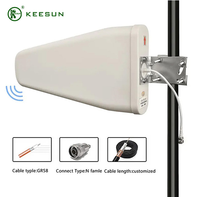 KS20025 | 4G 10dBi Directional Antenna with 30cm RG58 Coaxial Cable to N Connector