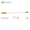 RF10061 | RP-SMA Female connector to MMCX with RG 178 Coaxial Cable