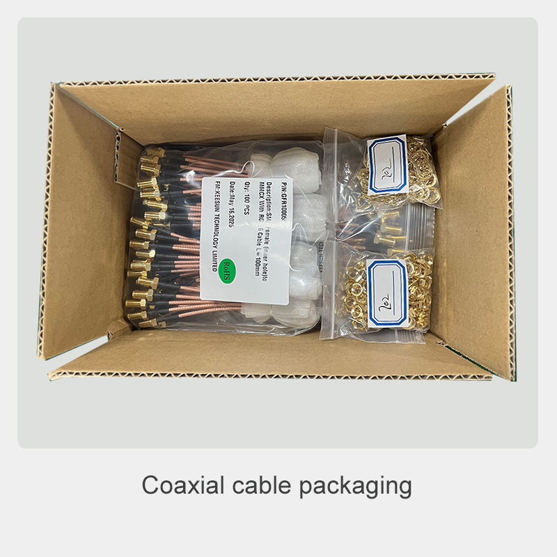 Coaxial cable packaging