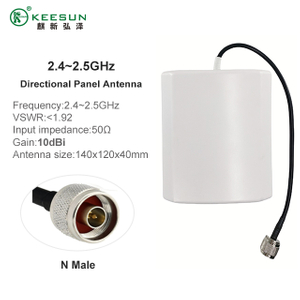 2.4~2.5G 10dBi Directional Panel Antenna with Cable