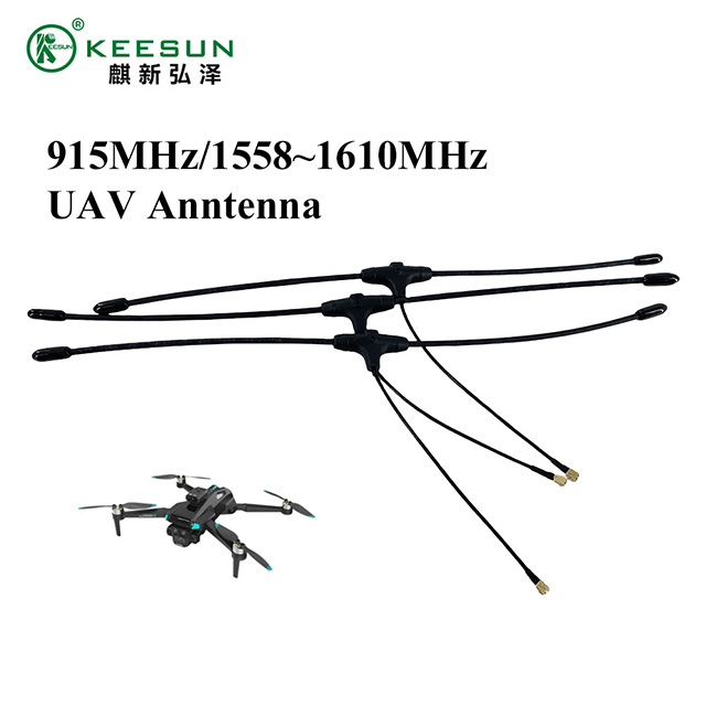 UAV00002 | 915MH Uav Drone Antenna with 1.13 Black Cable to I-PEX MHF1 Connector