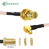 RF10061 | RP-SMA Female connector to MMCX with RG 178 Coaxial Cable