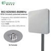  902-928/865-868MHz 9dBi RFID Antenna with RG316 Cable SMA Male