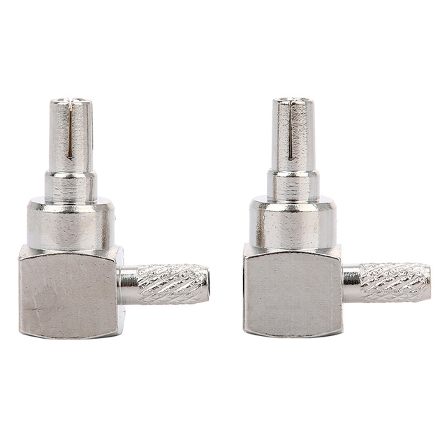 0~3GHz CRC9 90-degree Bend male all-copper RF connector RG178 RG3 16 RG174