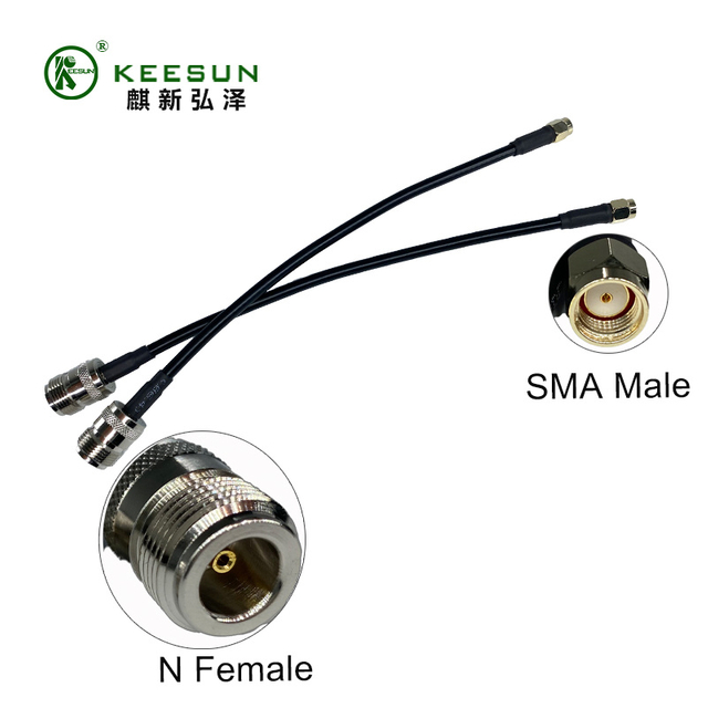 RF20032 | N Female To SMA Male Jack Connector with LMR 200 Coaxial Cable