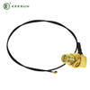 RF10007 | RP SMA Female right angle to 0.81mm IPX with Coaxial Cable