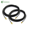 RF10010 | RP SMA Female to IPX Black Cable 10cm with Coaxial Cable