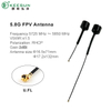 5,8 GHz 6-7 GHz 3,4 dBi RHCP DroneLollipop antena SMA ženski za FPV dron