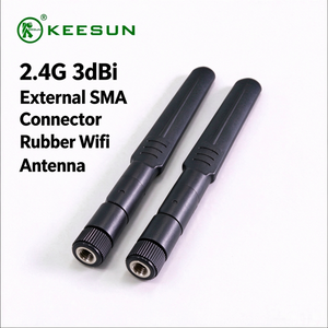 2.4G 3dBi External SMA Connector Rubber Wifi Antenna 