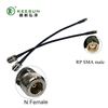 Konektor N Female Ke SMA Male Kabel Koaksial LMR 200