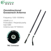 1300-1500MHz 6dBi Omnidirectional Gooseneck Antenna TNC Connector for UAV