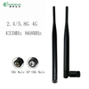  2,4/5,8 GHz Gummiantenne mit RP-SMA(M) 